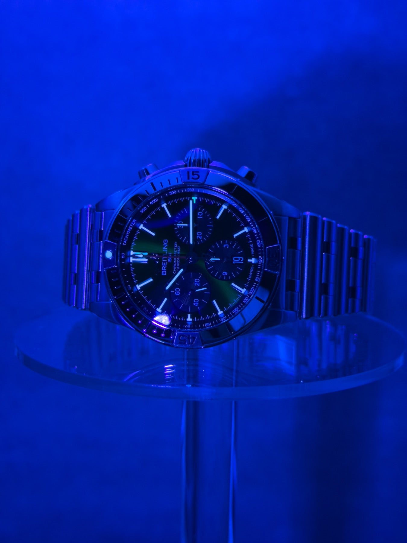 2024 Breitling Chronomat B01 Chronograph 42MM Green Dial Steel Bracelet AB0134101L1A1