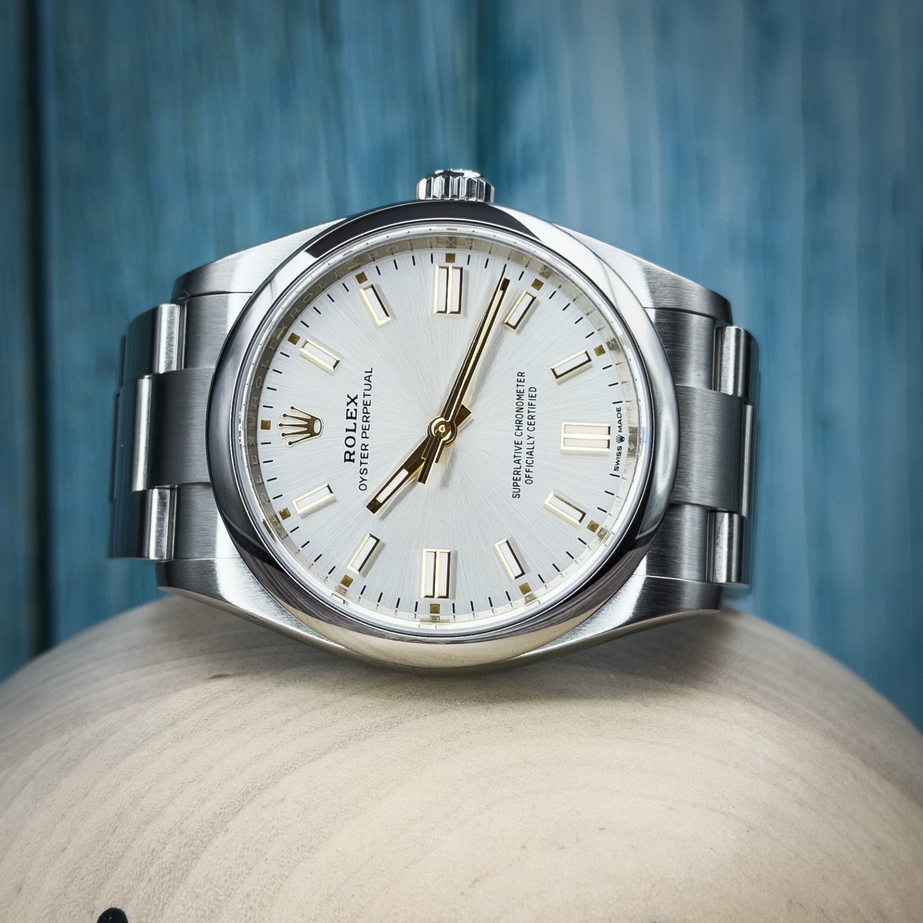 2026 Rolex Oyster Perpetual 36 Silver Dial Oyster Bracelet Complete Set Ref. 126000 Box & Papers Rolex