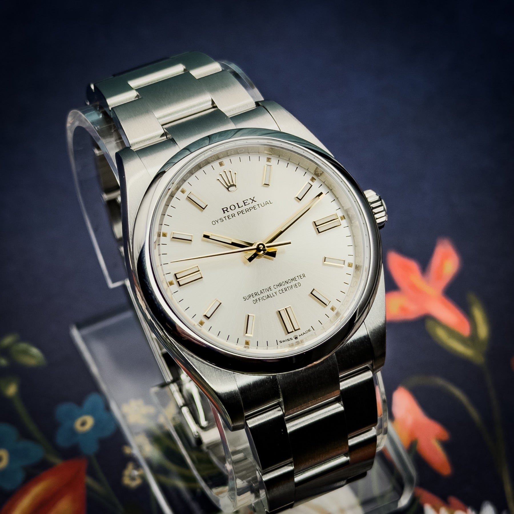 2026 Rolex Oyster Perpetual 36 Silver Dial Oyster Bracelet Complete Set Ref. 126000 Box & Papers Rolex