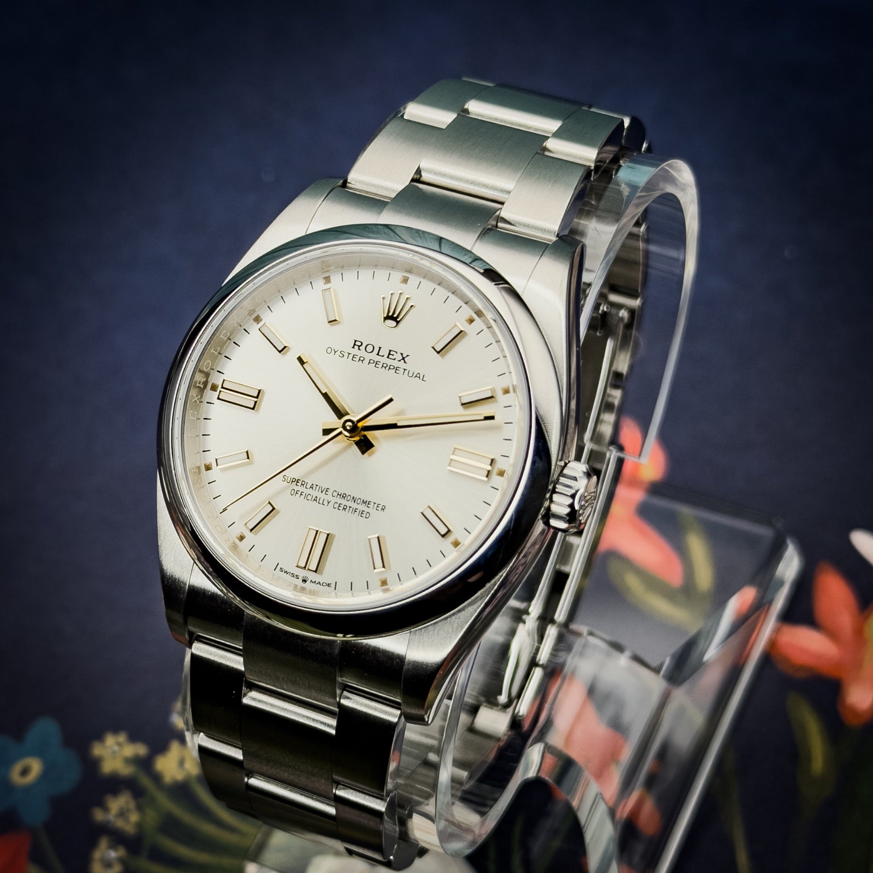 2026 Rolex Oyster Perpetual 36 Silver Dial Oyster Bracelet Complete Set Ref. 126000 Box & Papers Rolex